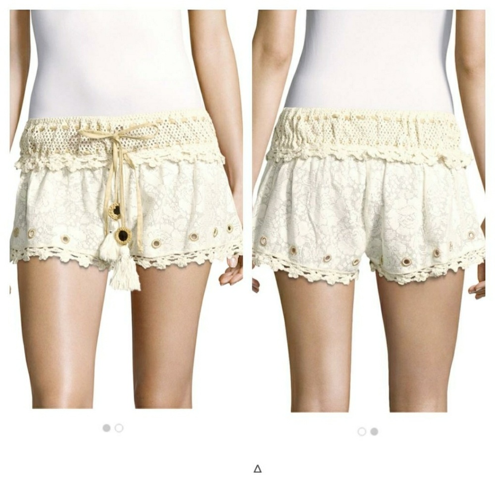 RAGA Sequoia Tasseled Cotton Shorts